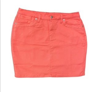 NWOT Venus Coral Colored Skirt Size 14